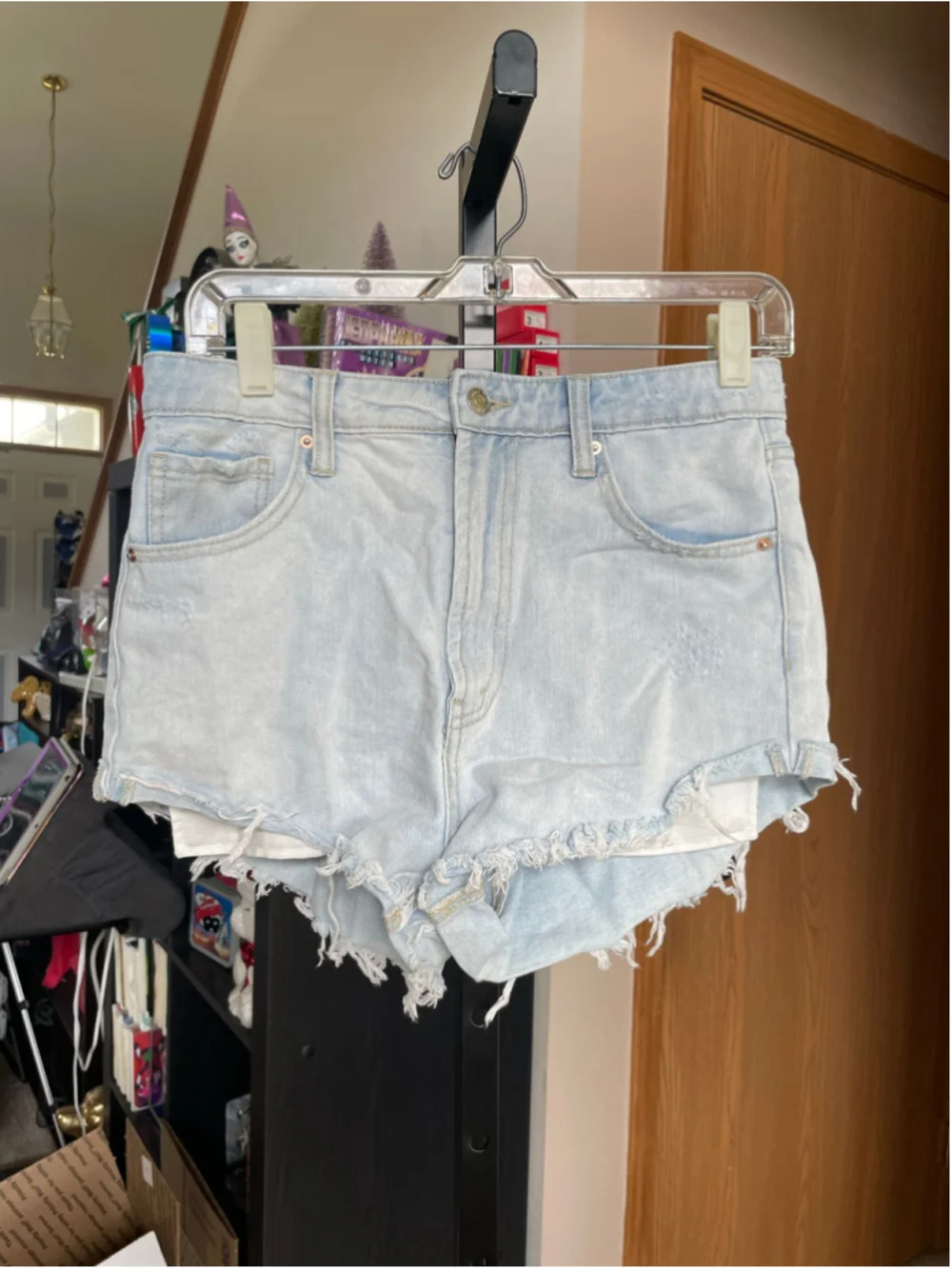 Women's Wild Fable Light Blue Jean Shorts Size 4